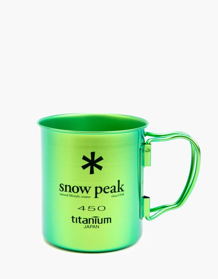 Snow Peak Single-Wall 450 Colored Mug Bottles/Cups 4 Snow Peak Single-Wall 450 Colored Mug Bottles/Cups