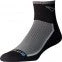 DryMax Trail Run 1/4 Crew W/ Turndown Socks Gray/Black Running Shoes