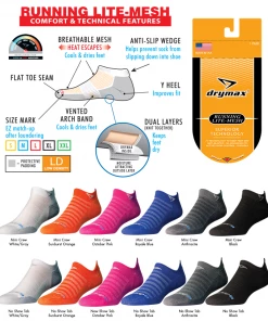 Running Shoes DRYMAX RUN LITE-MESH SOCKS